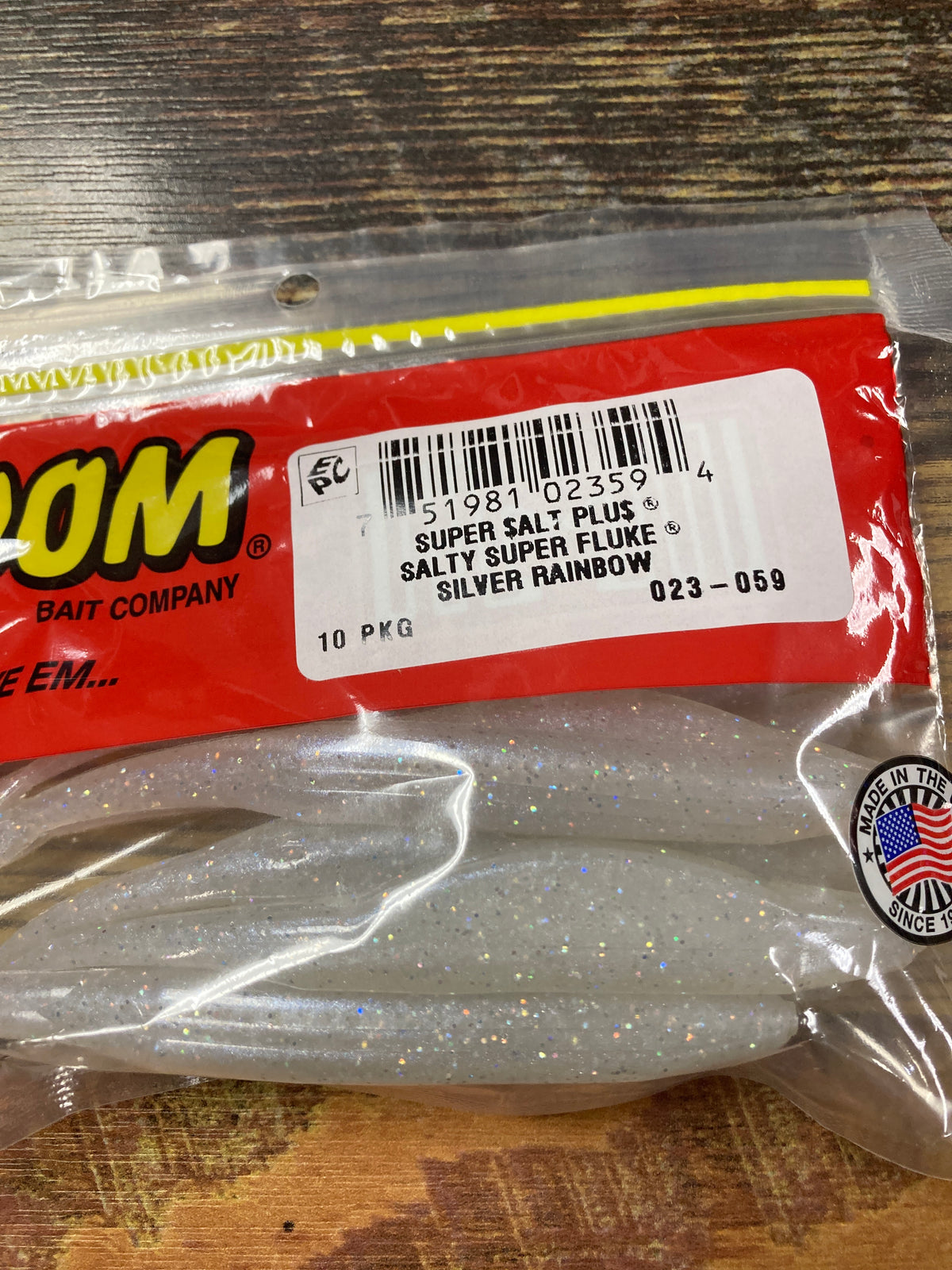 Zoom Super Fluke 5" Silver Rainbow