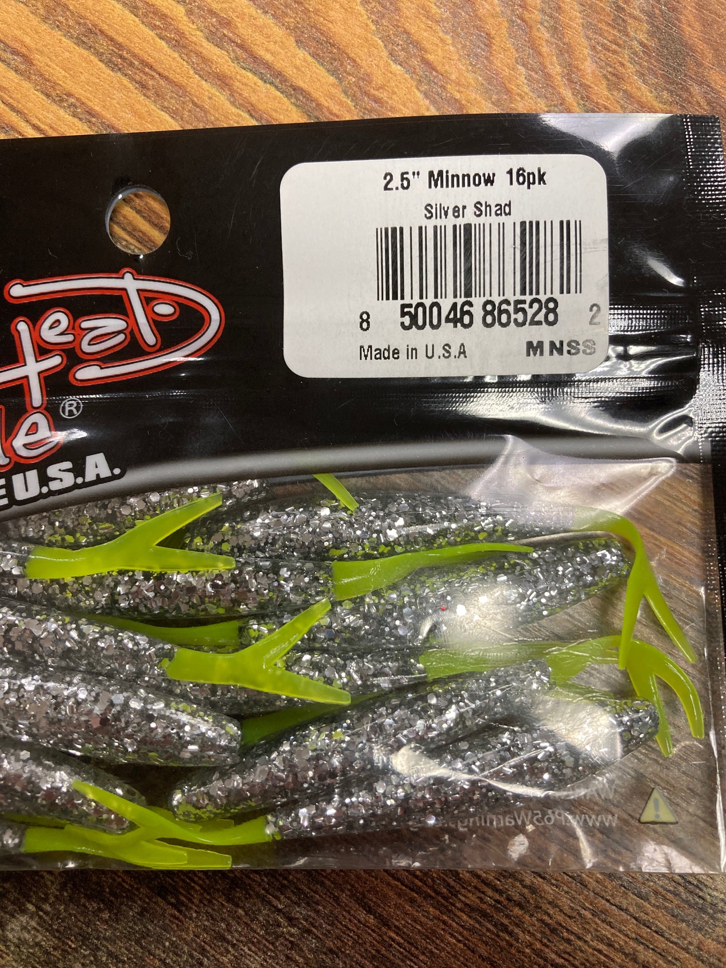 Bone Head Minnow 2.5” Silver Shad