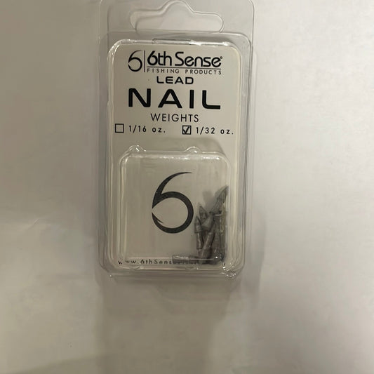 6th Sense Nail Weights 1/32 oz. Raw