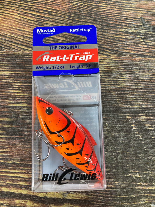 Bill Lewis Rat L Trap 1/2 oz. Fire Craw