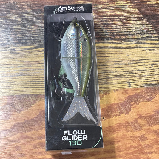 6th Sense Flow Glider 130 - 1.6 oz. 1/0 Shad Burst