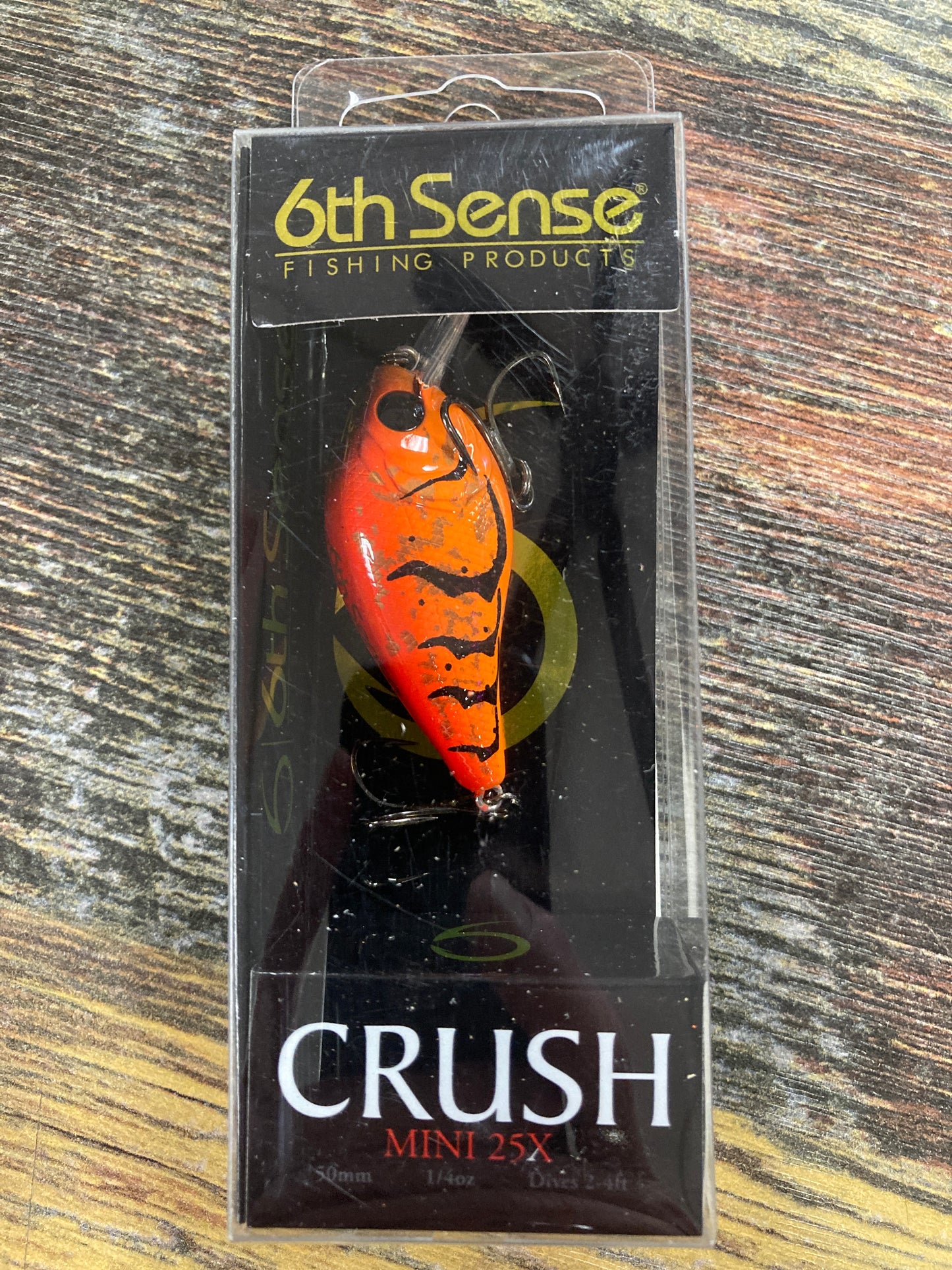 6th Sense Crush Mini 25X 1/4 oz. Boiled Crawfish