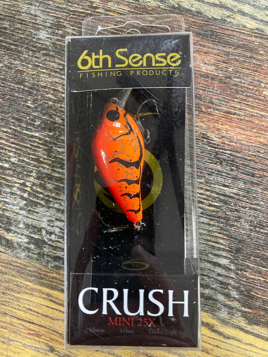 6th Sense Crush Mini 25X 1/4 oz. Boiled Crawfish