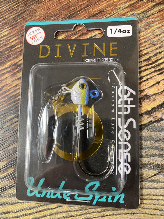 6th Sense Divine Under Spin 1/4 oz. Sexified Shad