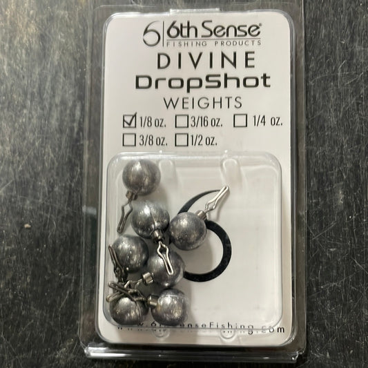 6th Sense Divine Dropshot Weight 1/8 oz. Lead