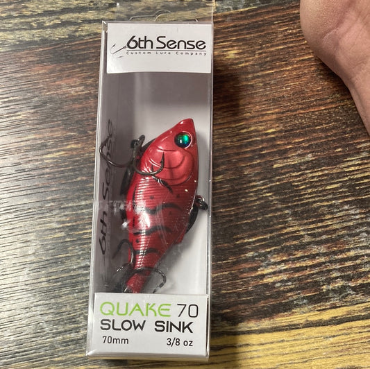 6th Sense Quake 70 Slow Sink 3/8 oz. Delta Craw