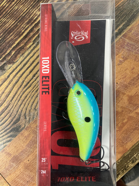 Strike King Pro Model 10XD Pro Powder Blue