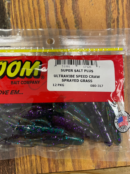 Zoom UV Speed Craw Sprayed Grass
