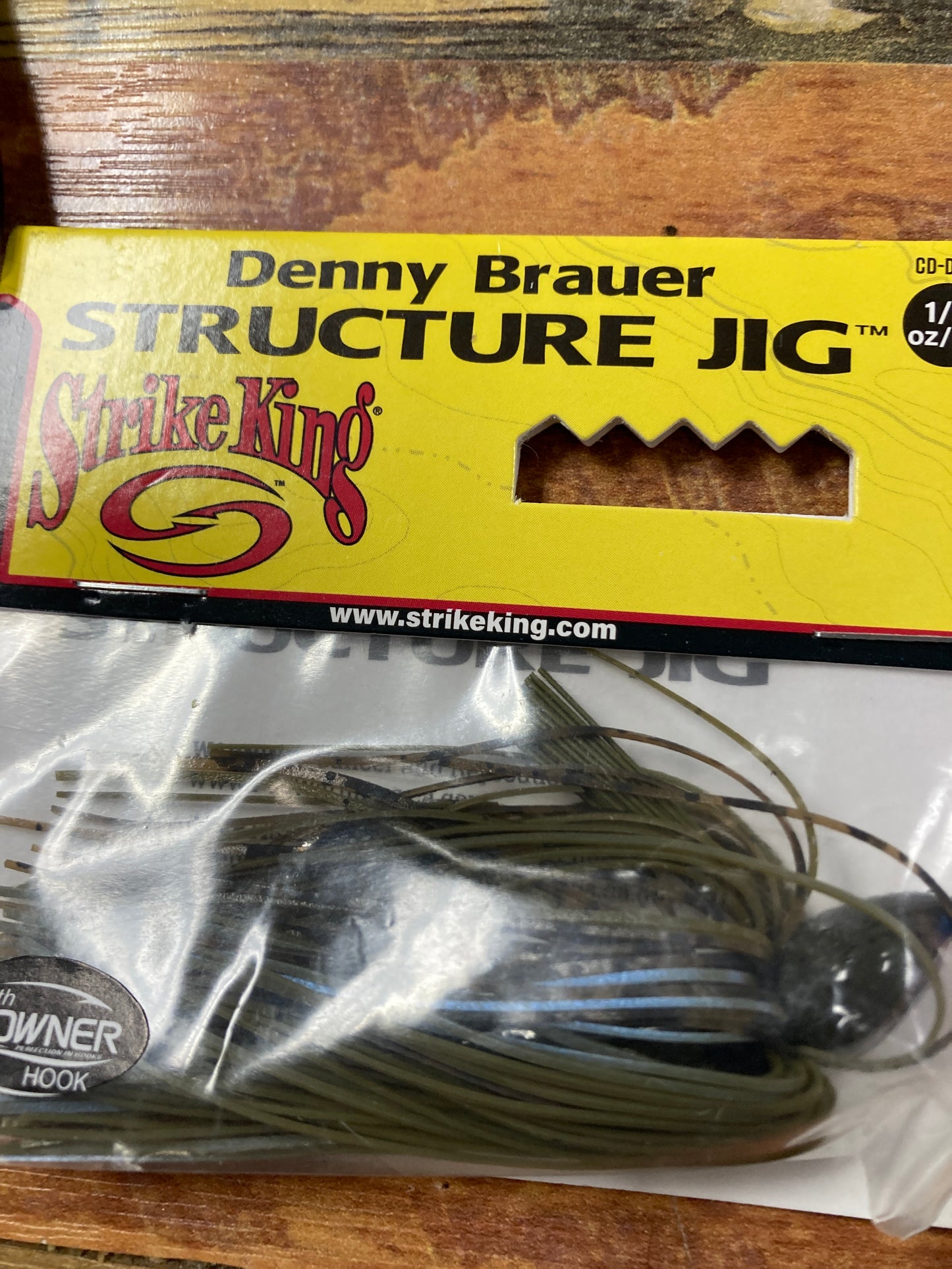 Strike King DB Structure Jig 1/2 oz. Blue