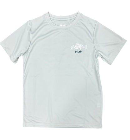 HUK Pursuit Vibes SS Crew Youth YL