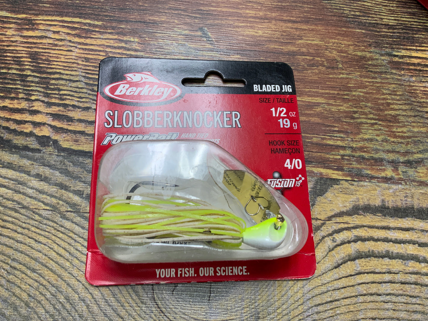 Berkley Slobberknocker 1/2 oz. White Chartreuse