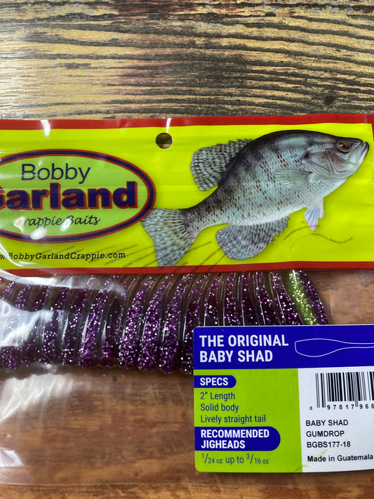 Bobby Garland Baby Shad 2" Gumdrop