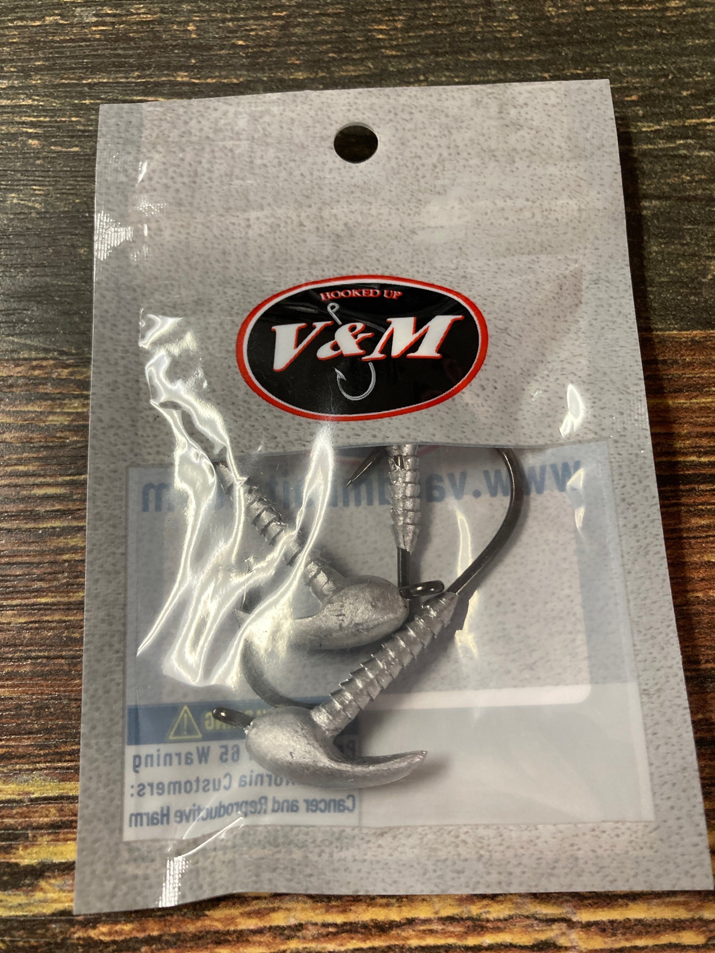 V&M Xeno Grip Hook 3pk 1/4oz
