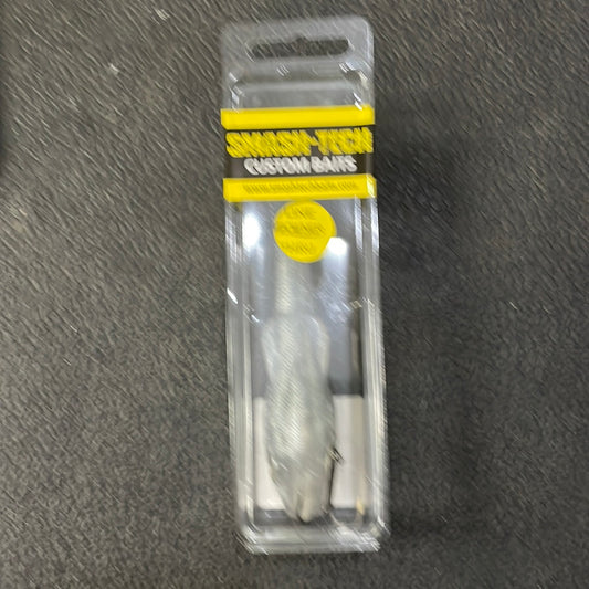 Smash Tech Swimbait 6” Shad Pearl White
