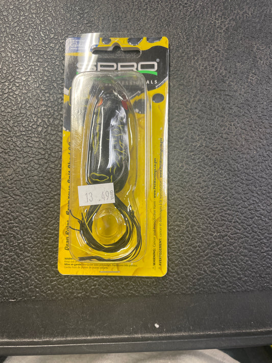 Spro dean Rojas Bronzeye Spit Shad 60 #04 Rainforest Black