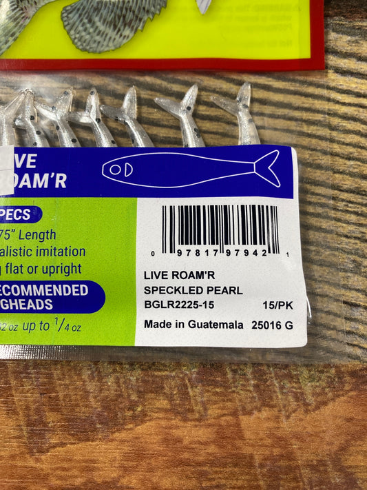 Bobby Garland Live Roam'R 1.75" Speckled Pearl