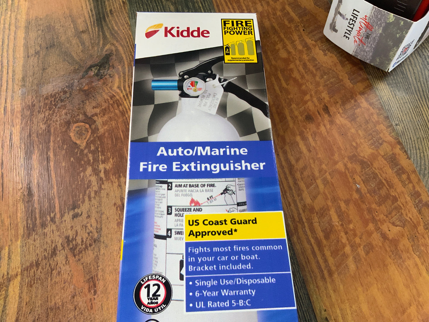 Kidde Fire Extinguisher