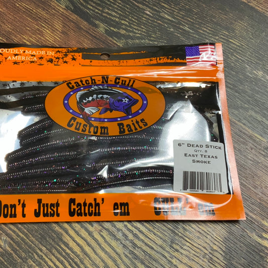 Catch-N-Cull Dead Stick 6" East Texas Smoke