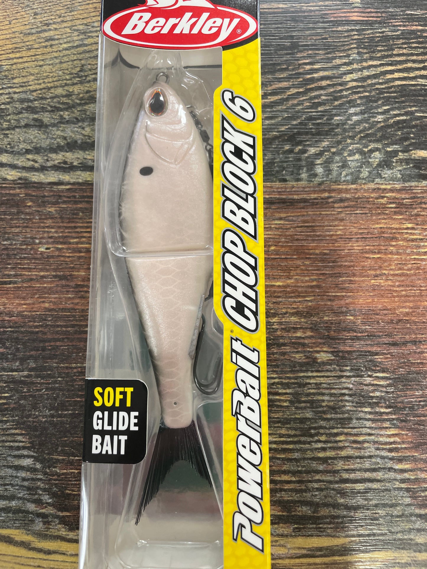 Berkley Powerbait Chop Block 6 Burnt Bone