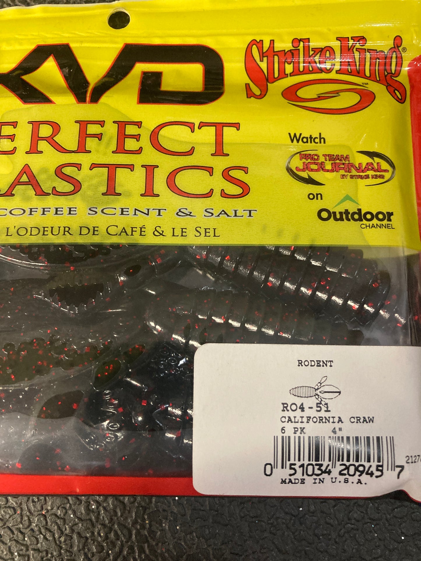 Strike King Rodent 4” California Crawt