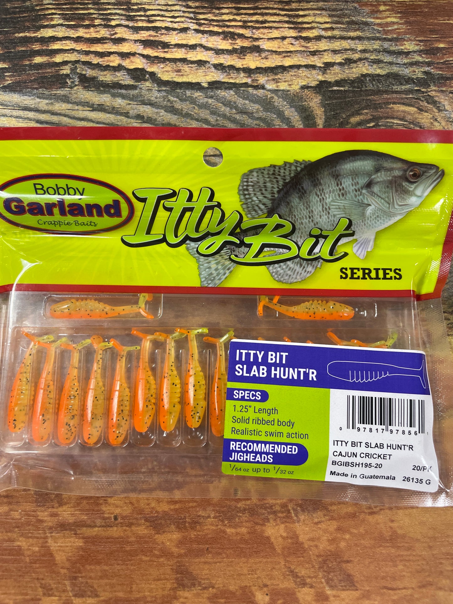 Bobby Garland Itty Bit Slab Hunt’r Cajun Cricket