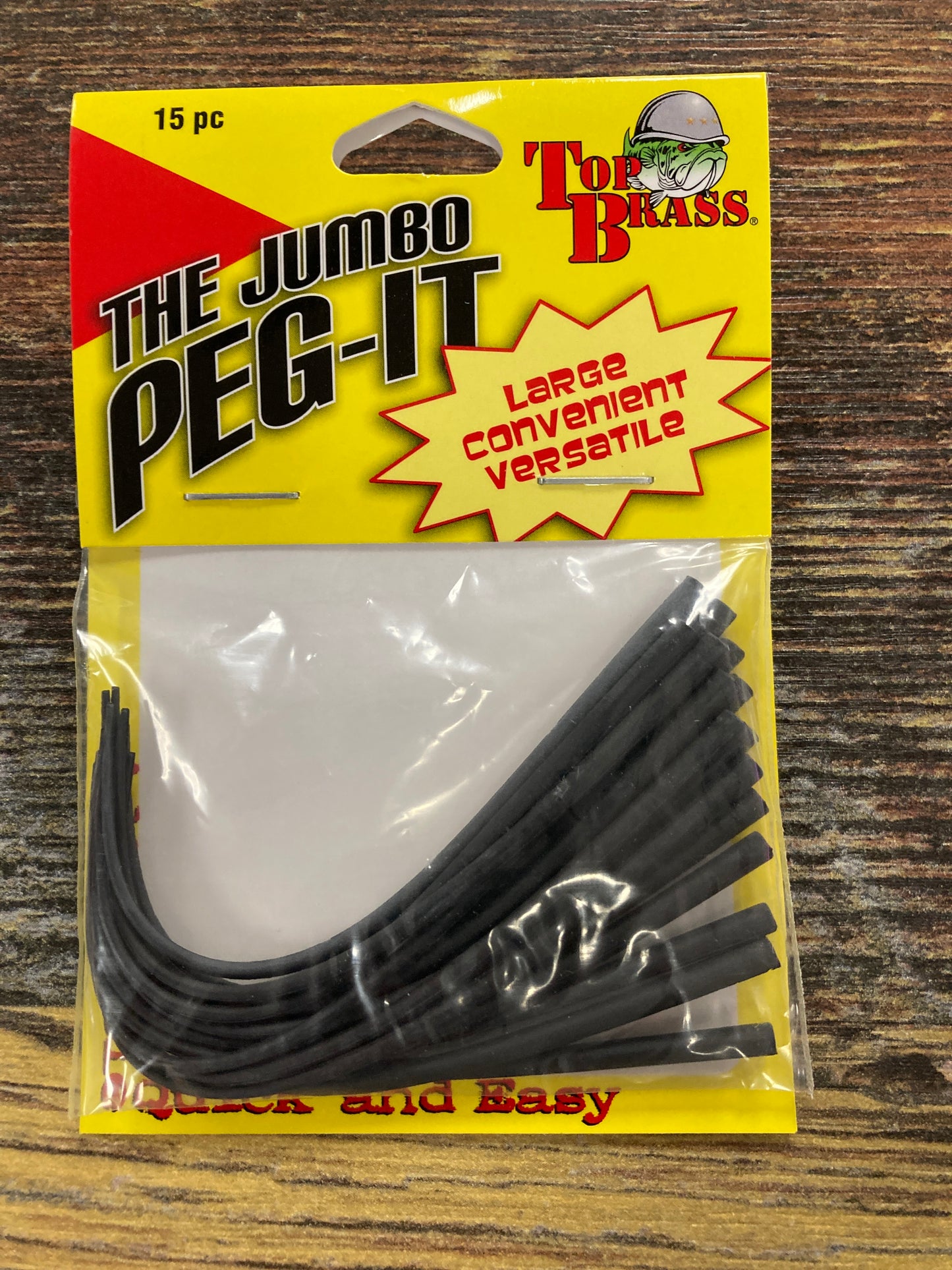 Top Brass Peg It System Jumbo Black