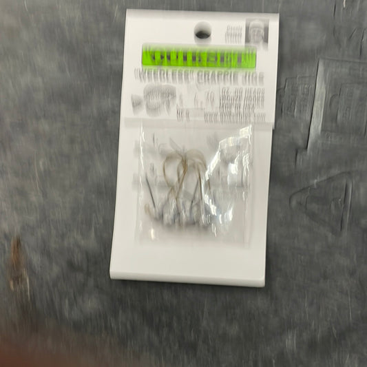 Quikset Weedless Crappie Jigs. 1/16 oz. #2 Bronze Hooks