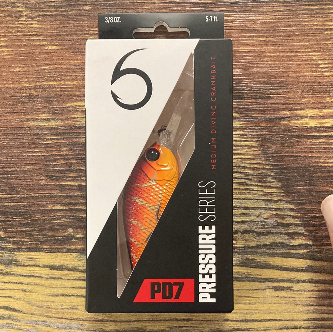 6th Sense PD7 - 3/8 oz. Wild Lava Craw