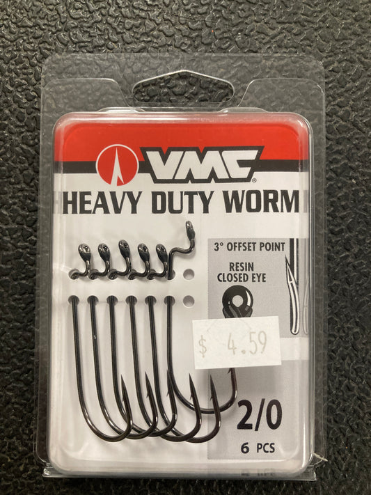 VMC Heavy Duty Worm 2/0