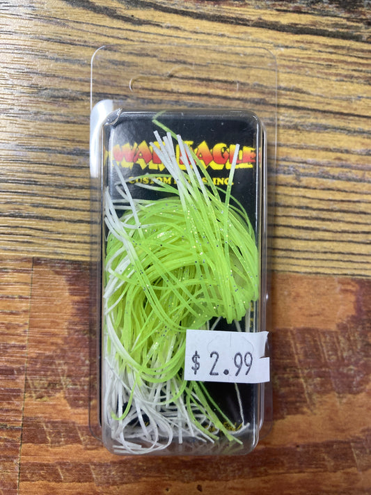 War Eagle Skirt White/Chartreuse