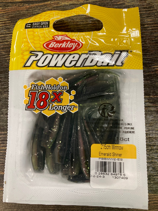 Berkley PB Minnow 2" Emerald Shiner
