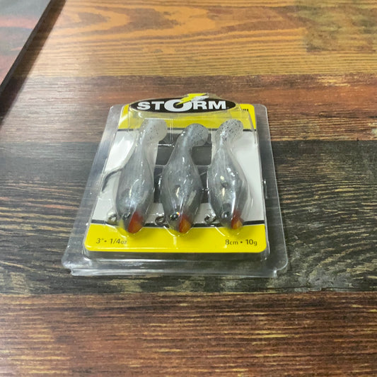 Storm Wildeye Swim Shad 3" 1/4 oz. Natural Shad