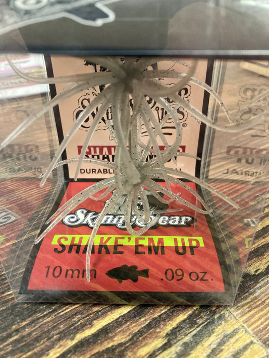 Skinny Bear Shake’em Up 10mm Shad Smk. Limit 9 Total Per Order