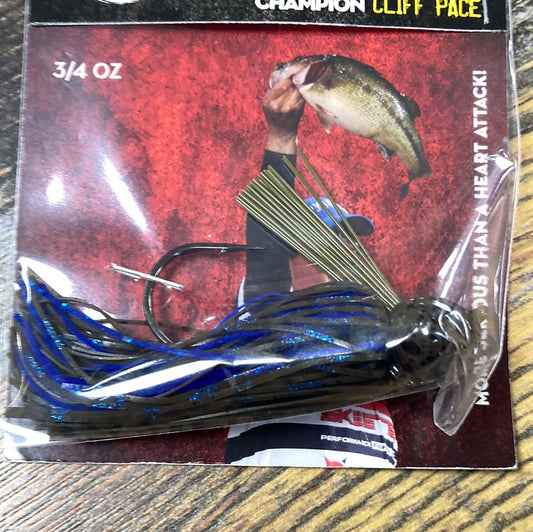 V&M Flatline Football Jig 3/4 oz. Okeechobee Craw