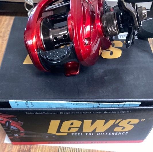 Lews Hyperspeed LFS - Baitcast - 9.5:1 - Red
