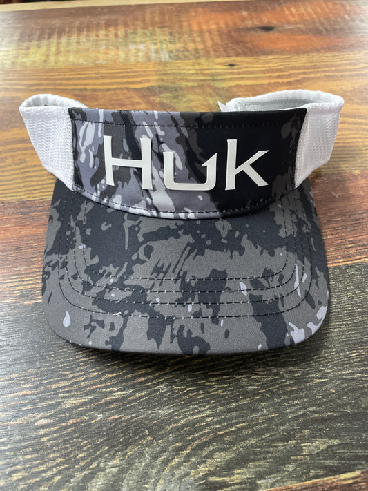 HUK Performance Fishing Mossy Oak Visor SW Midnight