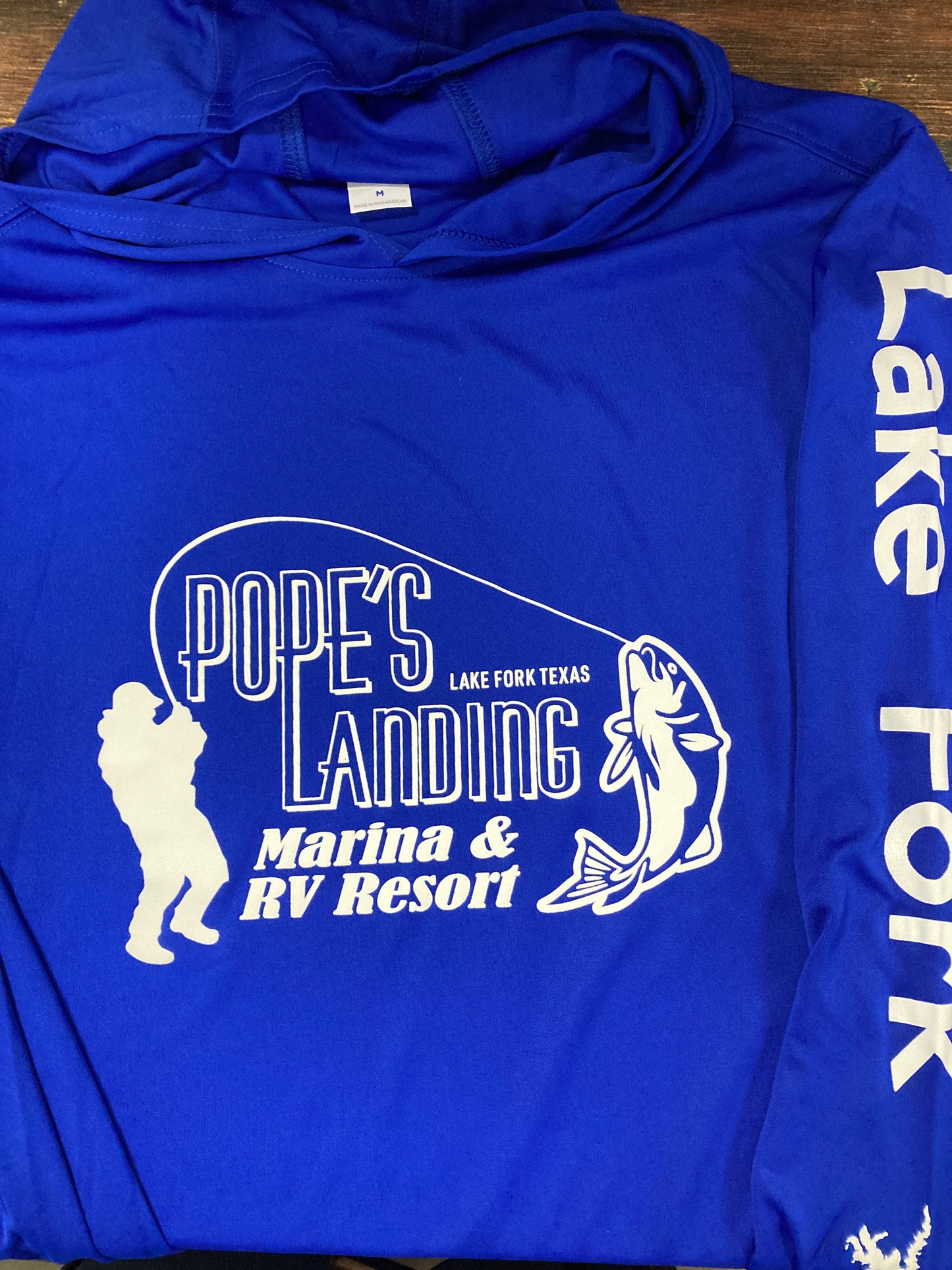 Pope’s Landing UV Long Sleeve - M Royal Blue