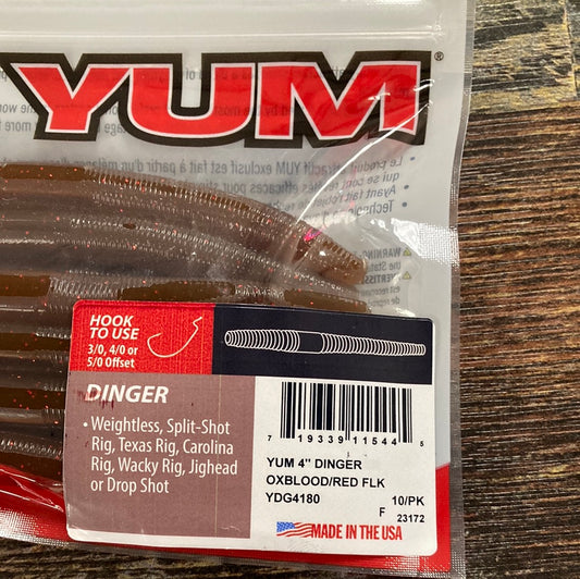 Yum Dinger 4 - Oxblood / Red
