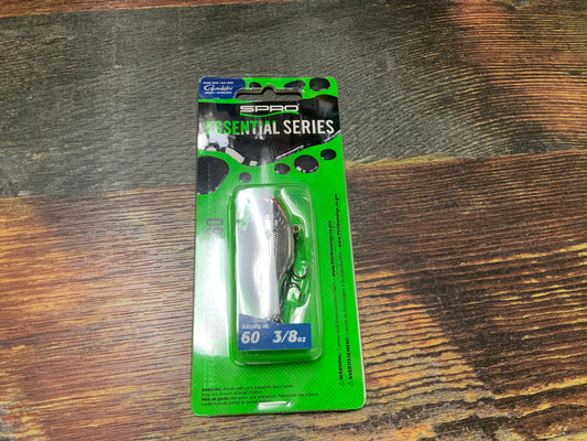 Spro Aruku Shad 60 - 3/8 oz. Chrome Black