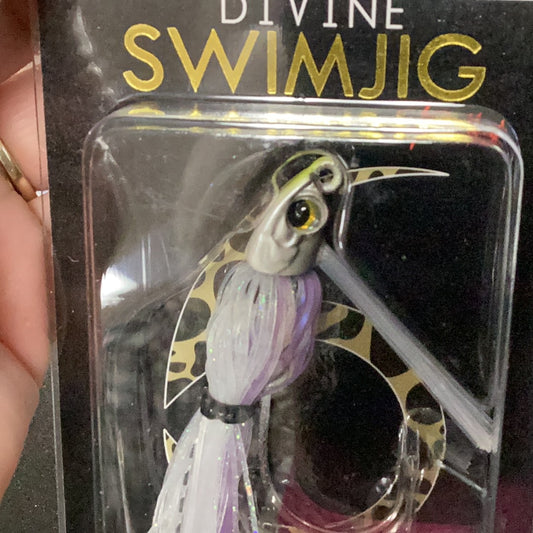 6th Sense Divine Swim Jig 3/8 oz. 5/0 Lavender Shad