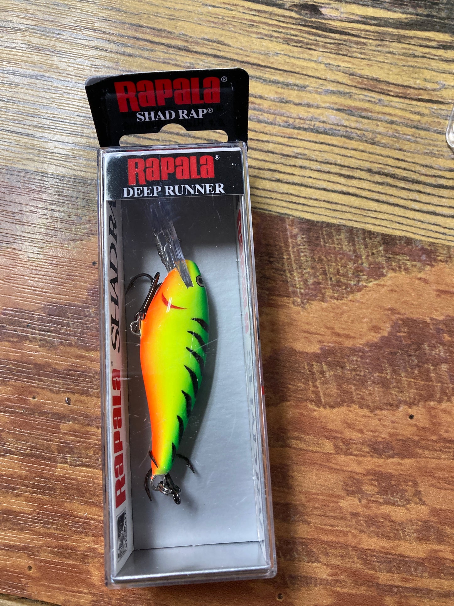 Rapala Shad Rap 3/16 oz. 2" Fire Tiger