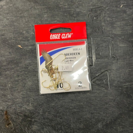Eagle Claw Aberdeen Light Wire Panfish Sz 2