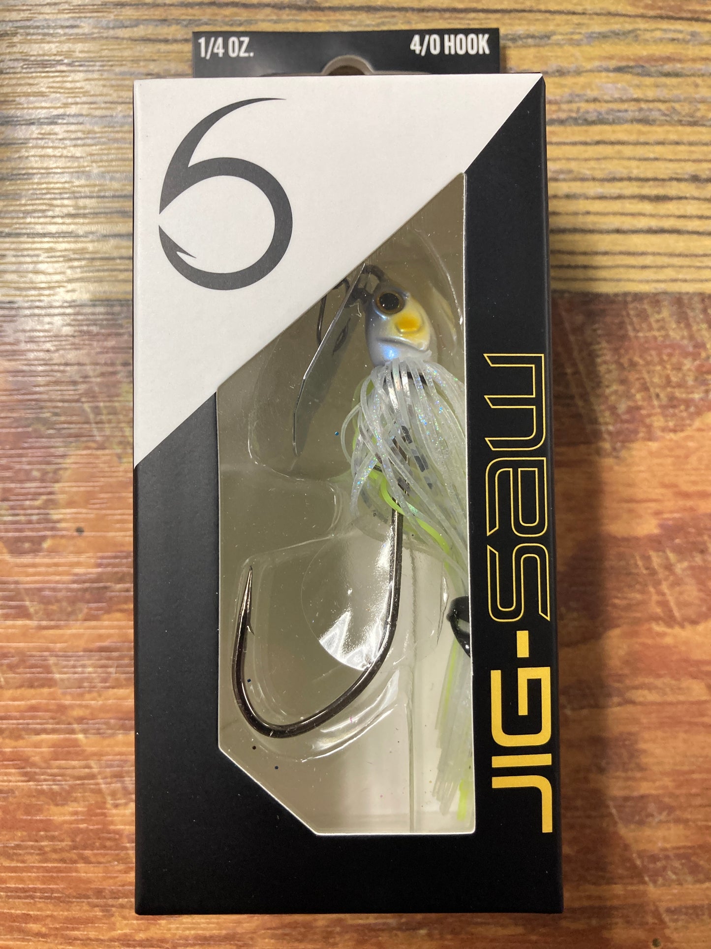 6th Sense Jig Saw 1/4 oz Chartreuse Flash