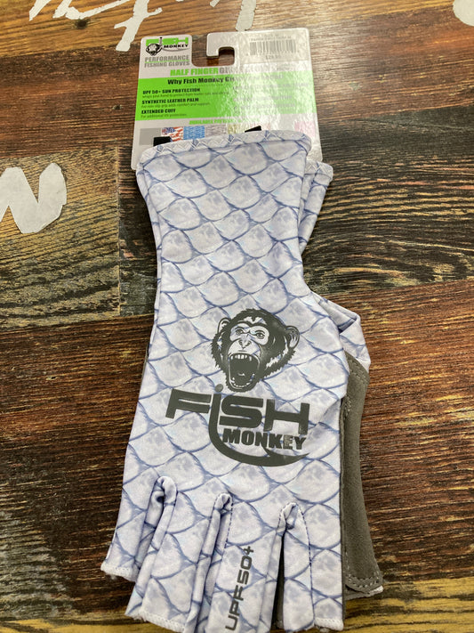 Fish Monkey Guide Glove Half Finger Tarpon M