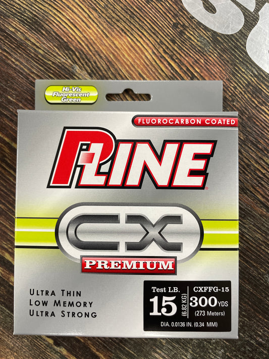 P LINE CX Premium FC Filler 15lb. 300yd Green