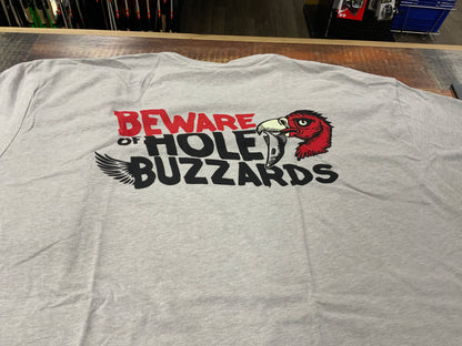 6th Sense T Shirt Beware of Hole Buzzards - XL