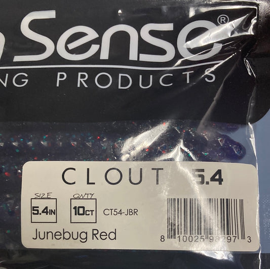 6th Sense Clout 5.4" Junebug Red