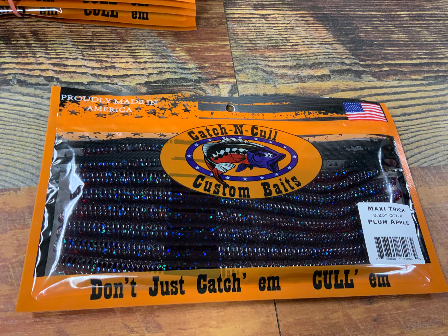 Catch N Cull Maxi Trick 8.25" Plum Apple