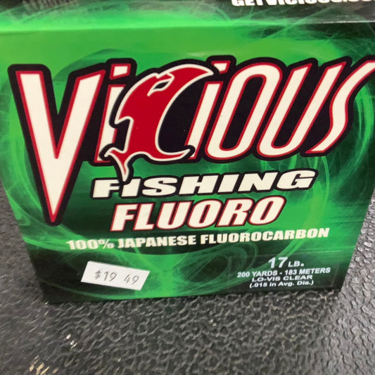 Vicious Fluoro 17 lb. 200 yd