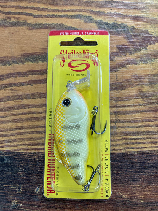 Strike King Hybrid Hunter Jr - Chartreuse Perch